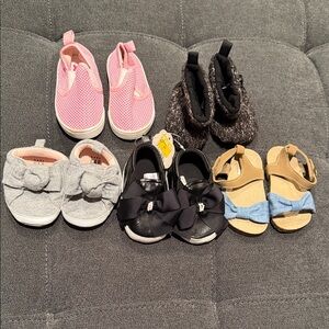 Baby Shoes-Set of 5 pairs
